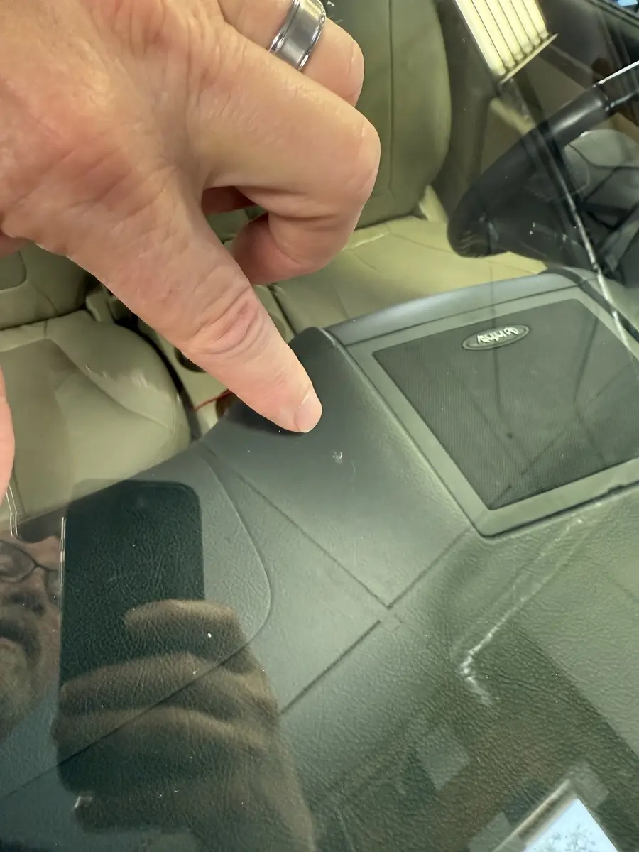 Revival Auto Glass fixing a windshield in Omaha