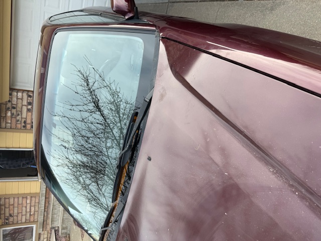 A windshield being replaced and calibrated in Omaha